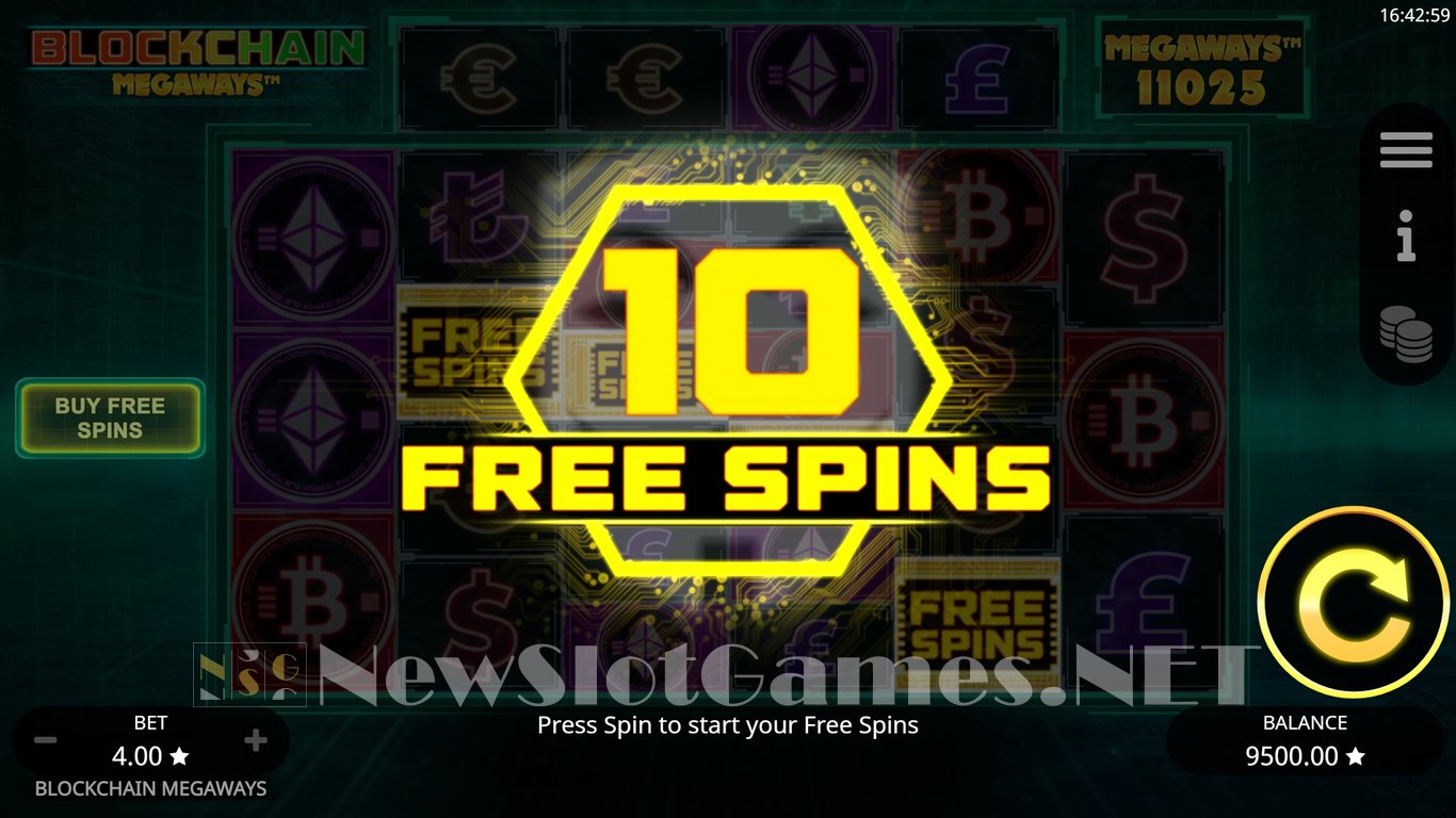 Blockchain Megaways Slot Slot Image in Demo - pic. 12