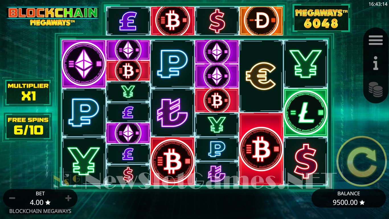 Blockchain Megaways Slot Slot Image in Demo - pic. 13