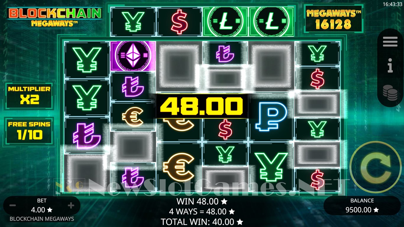 Blockchain Megaways Slot Slot Image in Demo - pic. 14