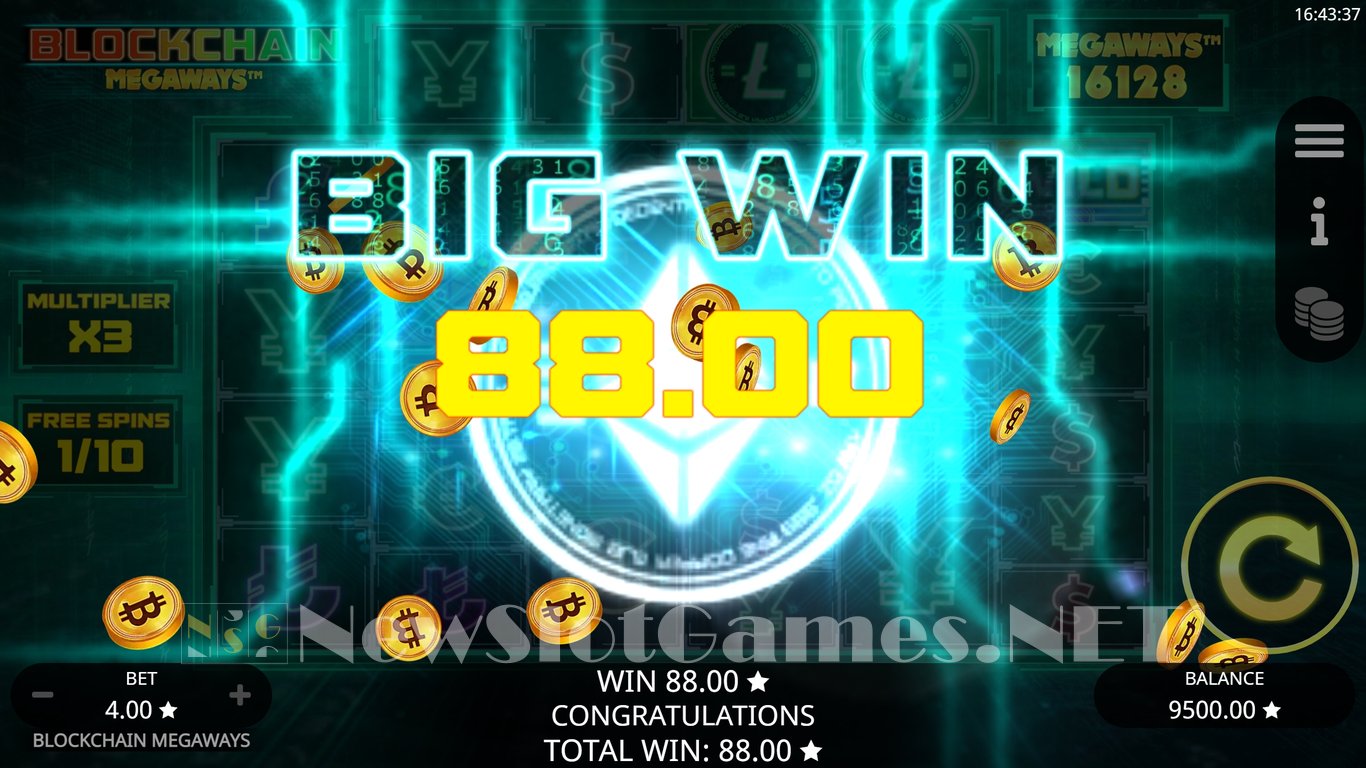 Blockchain Megaways Slot Slot Image in Demo - pic. 15