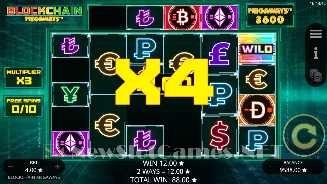 Blockchain Megaways Slot Slot Image in Demo - pic. 16