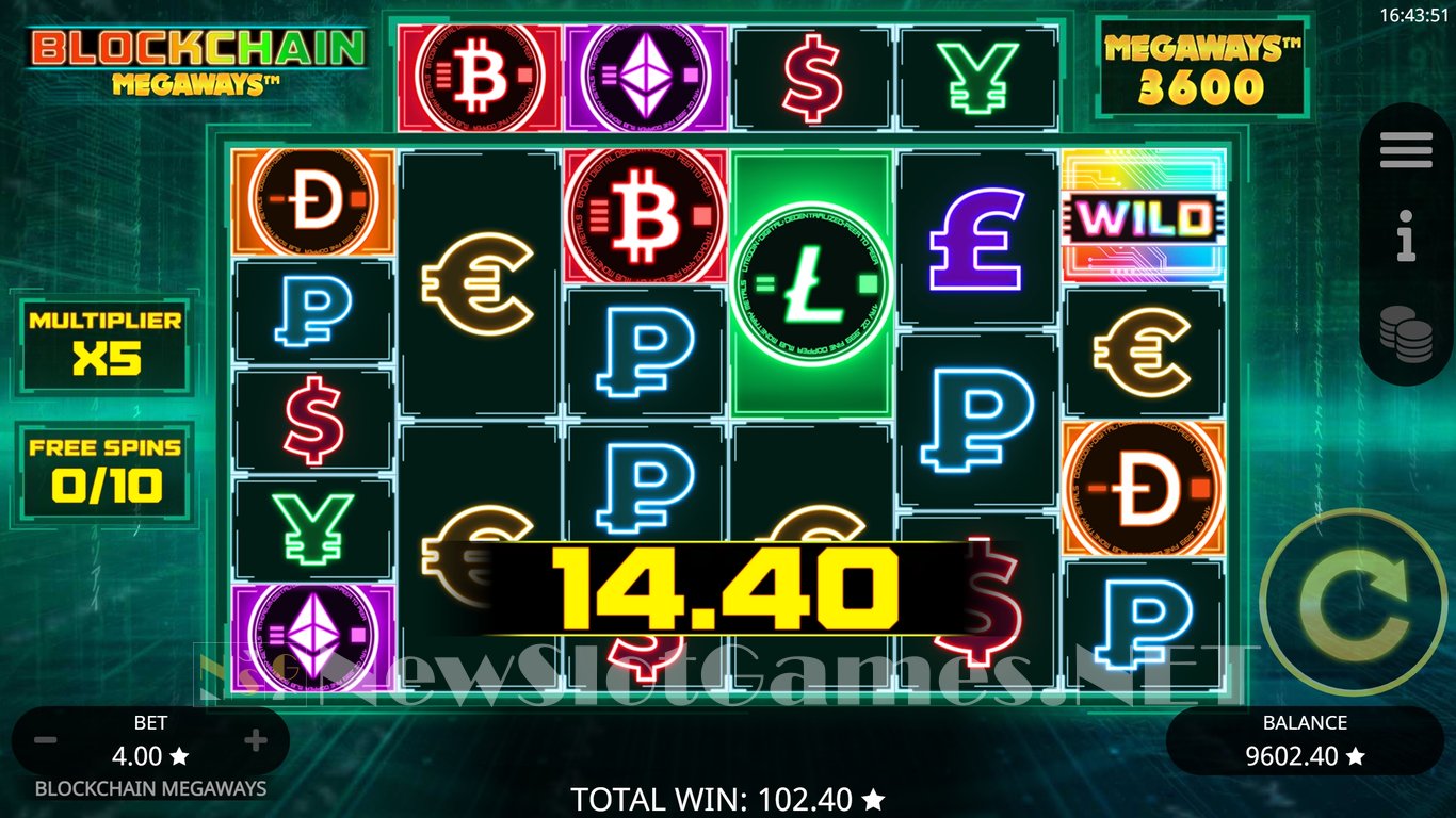 Blockchain Megaways Slot Slot Image in Demo - pic. 17