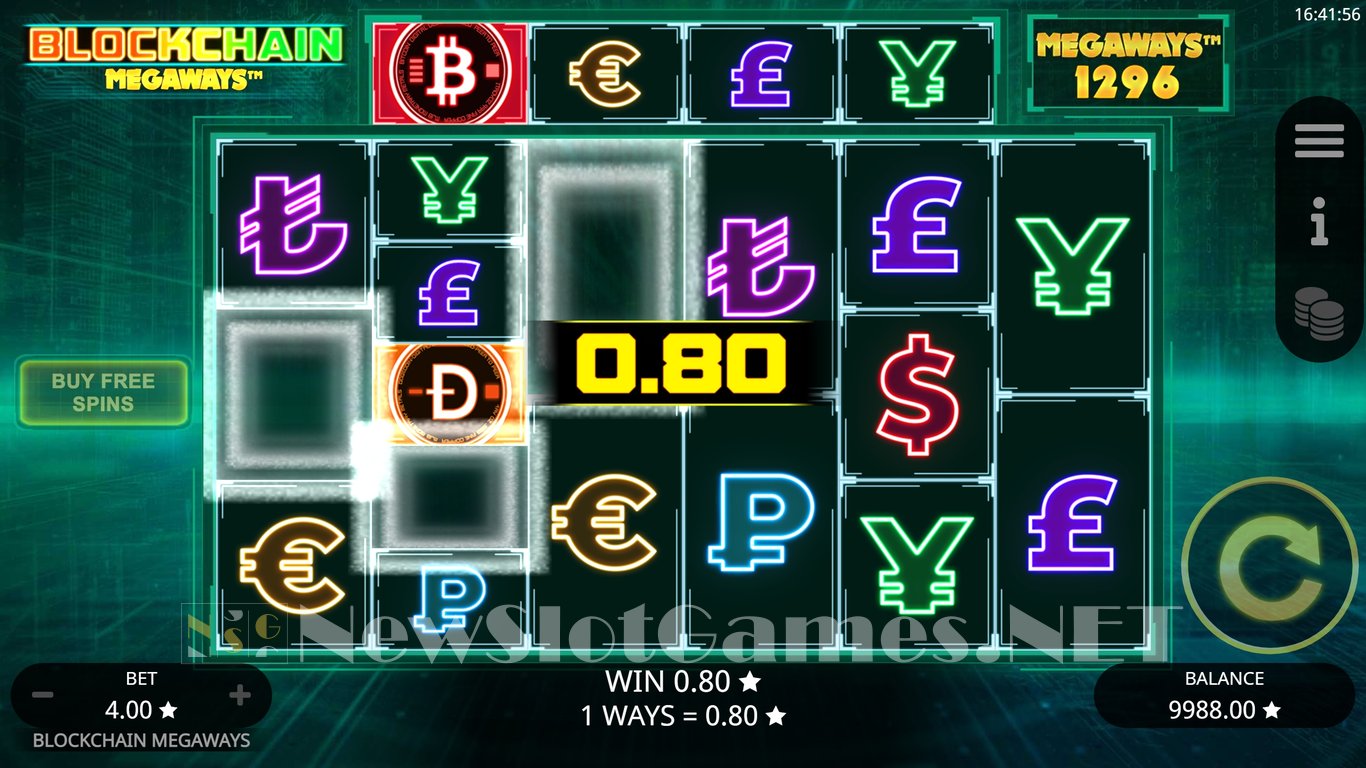Blockchain Megaways Slot Slot Image in Demo - pic. 3