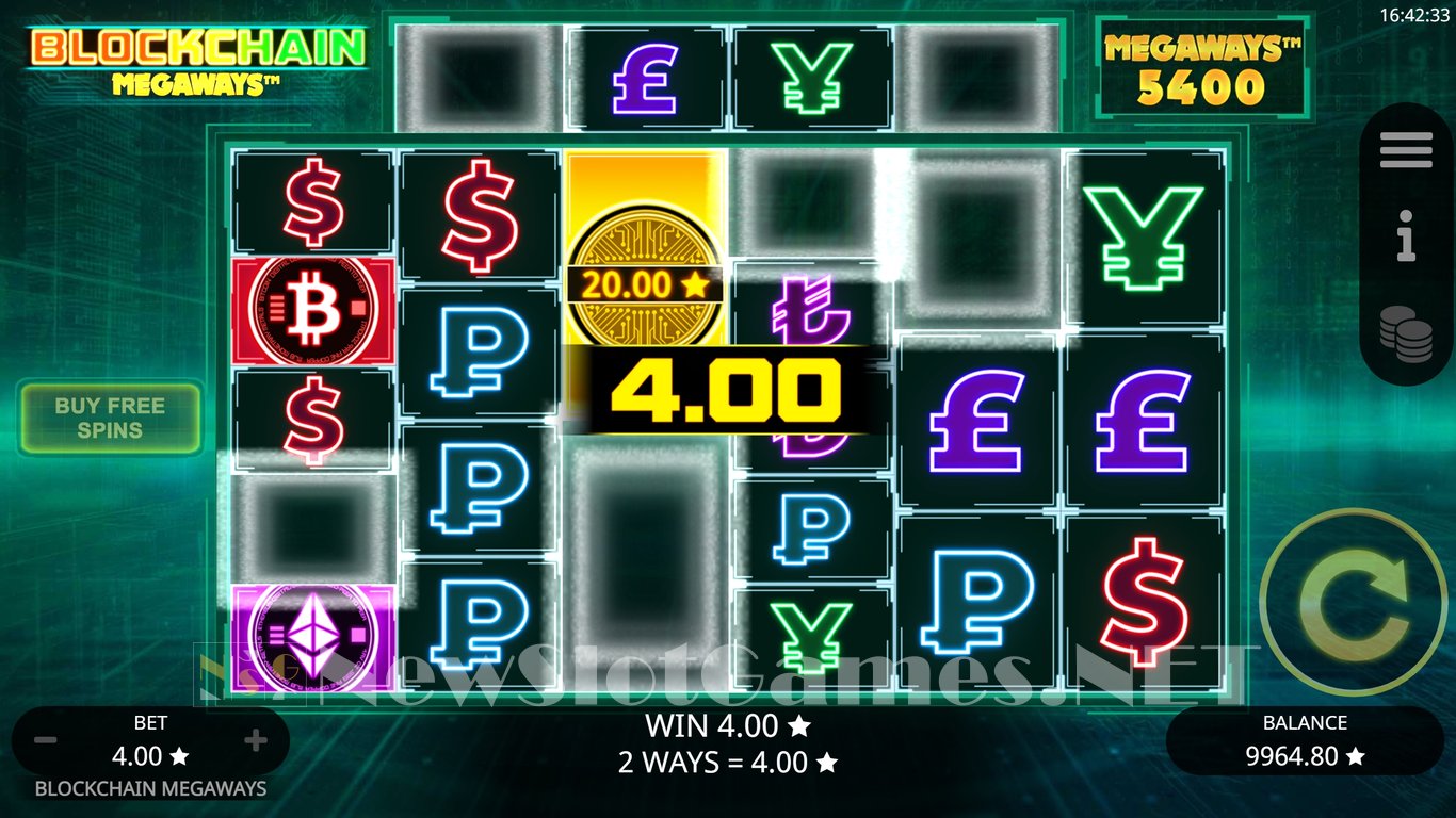 Blockchain Megaways Slot Slot Image in Demo - pic. 7