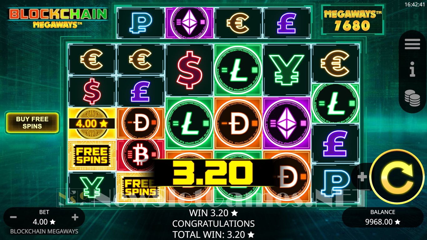 Blockchain Megaways Slot Slot Image in Demo - pic. 8