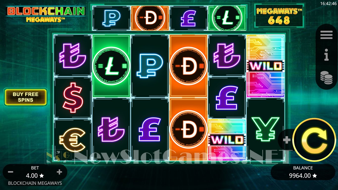 Blockchain Megaways Slot Slot Image in Demo - pic. 9