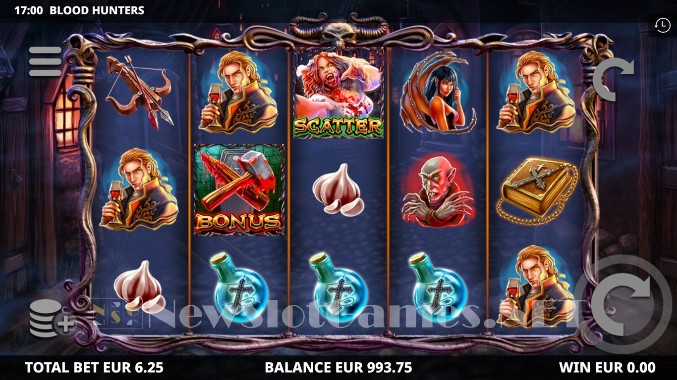 Blood Hunters Slot Demo Image