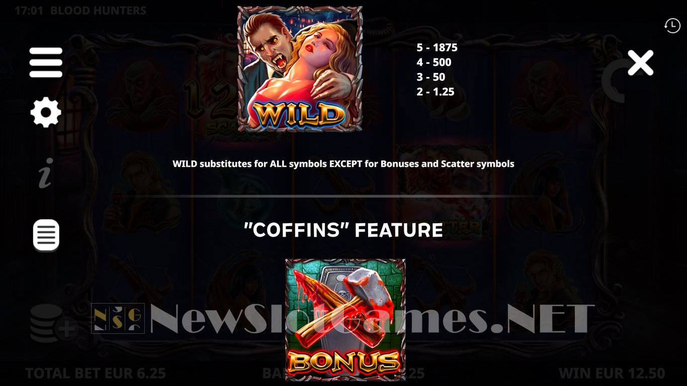 Blood Hunters Slot Slot Image in Demo - pic. 5