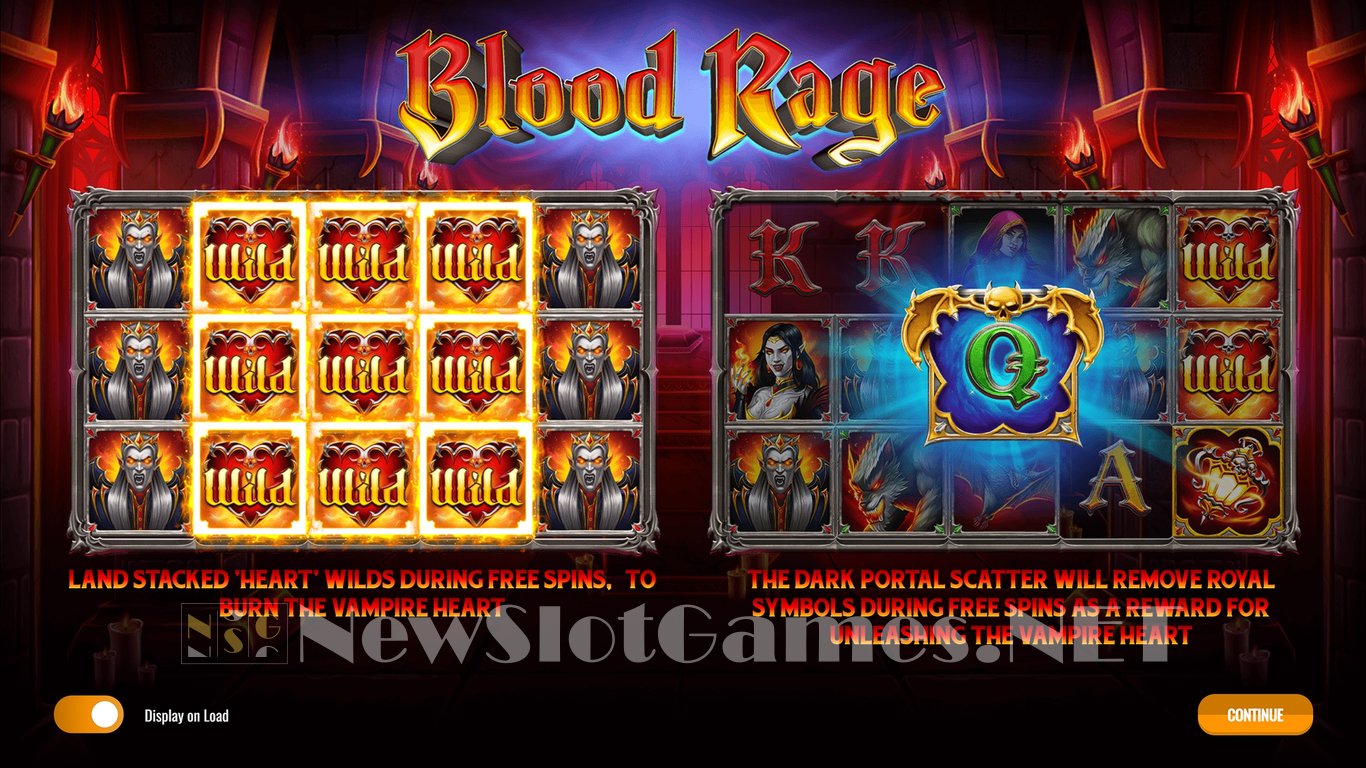 Blood Rage Slot Demo Image