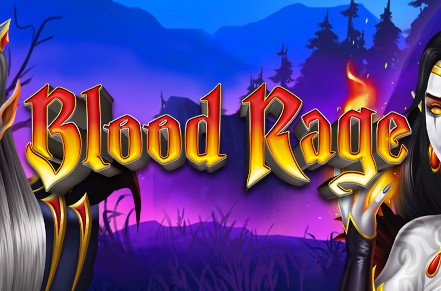 Blood Rage Slot Logo