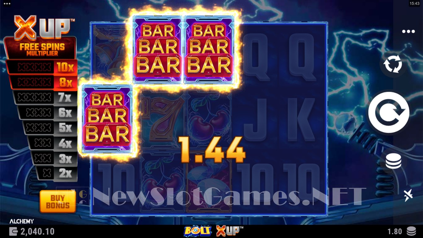 Bolt X UP Slot Slot Image in Demo - pic. 7