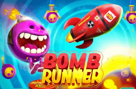 Bomb Runner Slot Logo