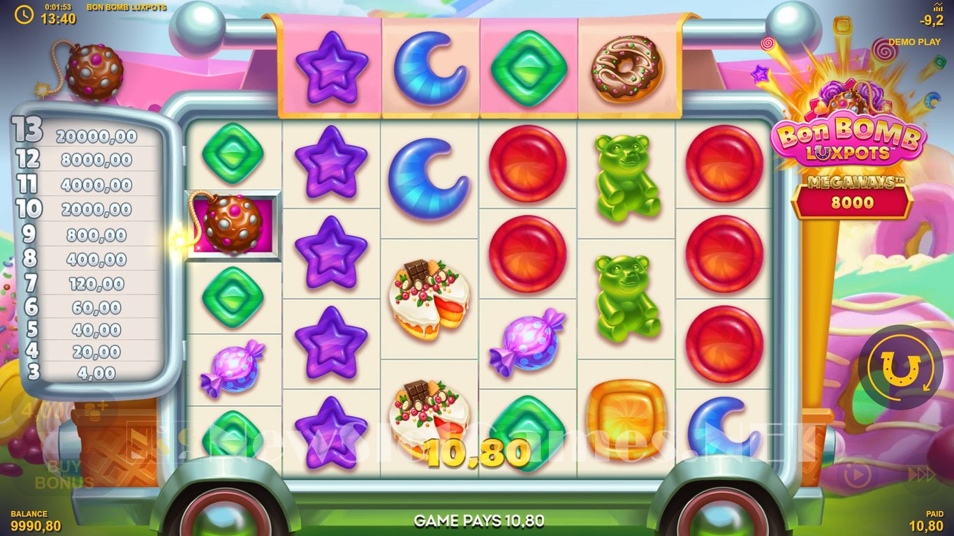 Bon Bomb Luxpots Slot Slot Image in Demo - pic. 11