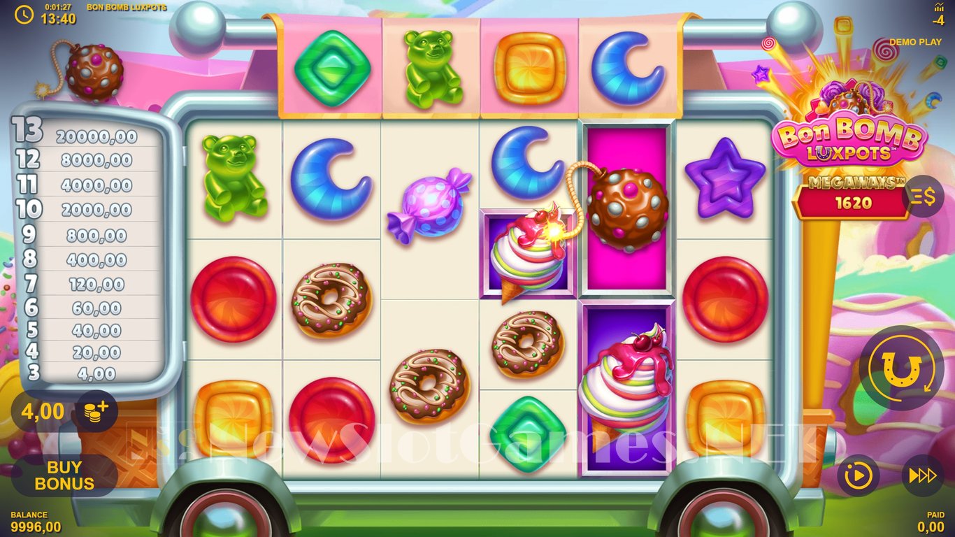 Bon Bomb Luxpots Slot Slot Image in Demo - pic. 7