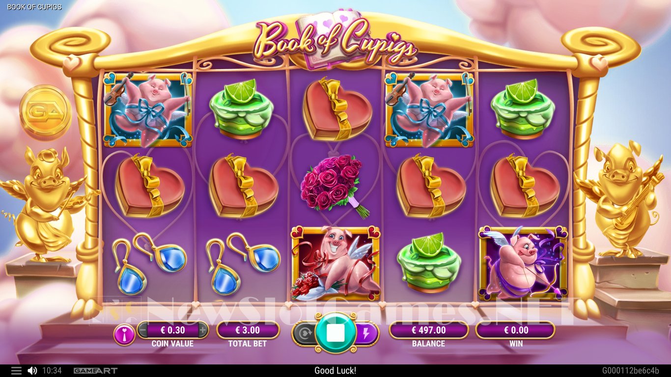 Book of Cupigs Slot Demo Image