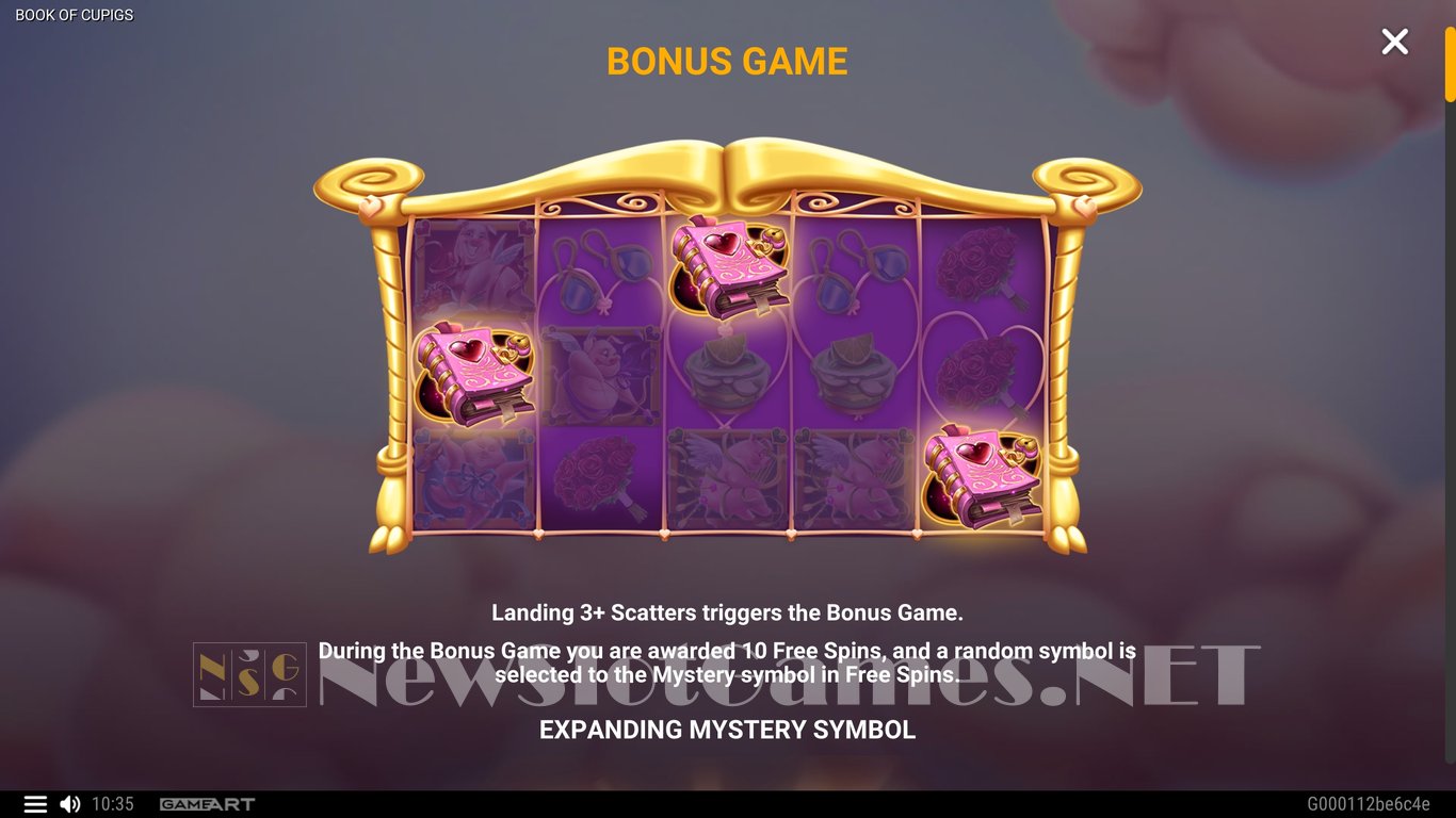 Book of Cupigs Slot Slot Image in Demo - pic. 3