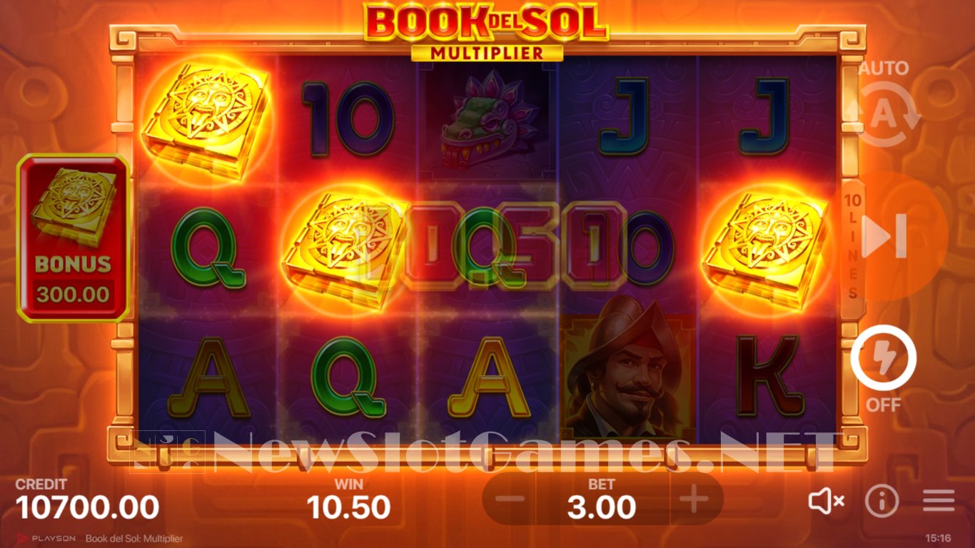 Book Del Sol Multiplier Slot Slot Image in Demo - pic. 11