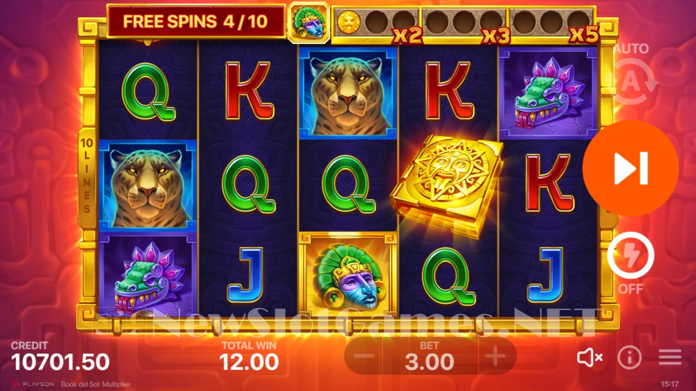 Book Del Sol Multiplier Slot Slot Image in Demo - pic. 13