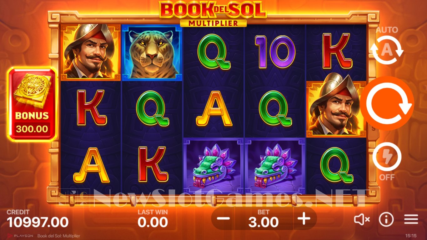 Book Del Sol Multiplier Slot Slot Image in Demo - pic. 2