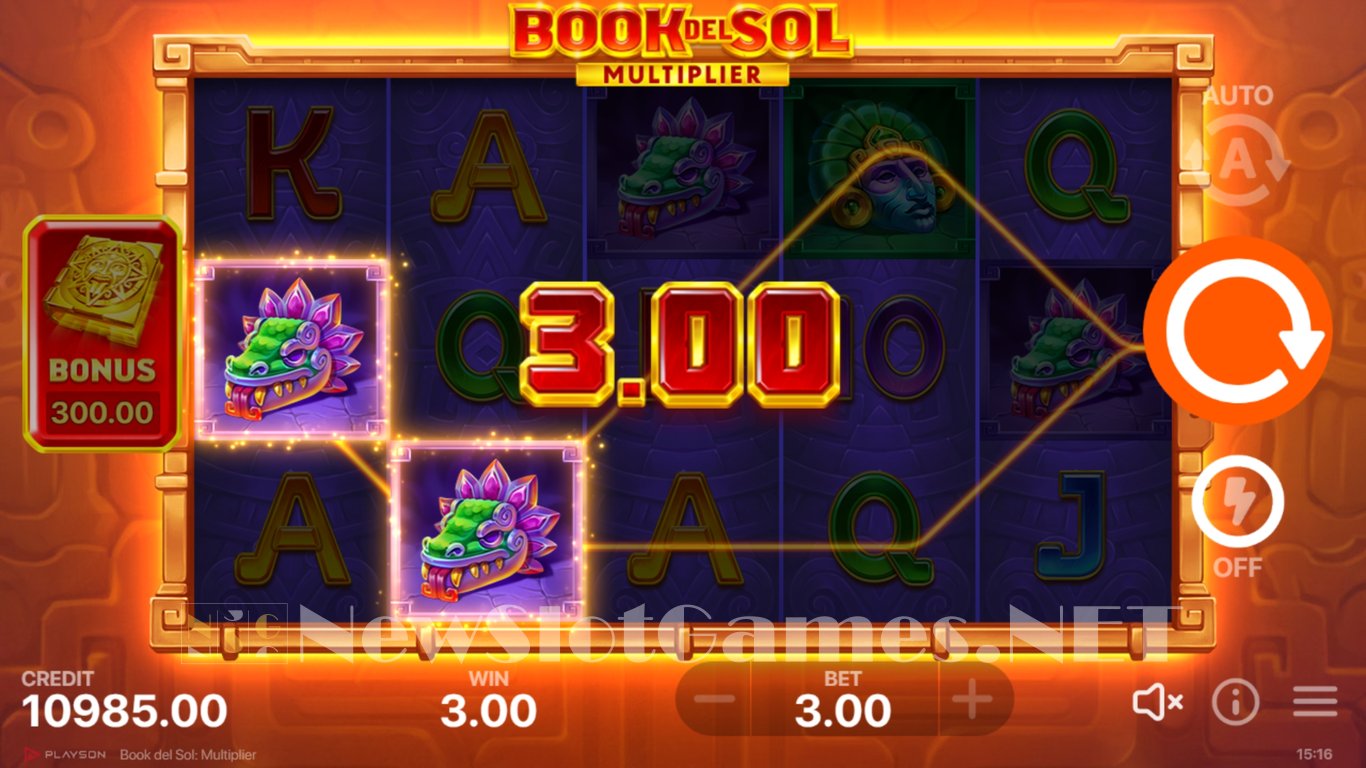 Book Del Sol Multiplier Slot Slot Image in Demo - pic. 7