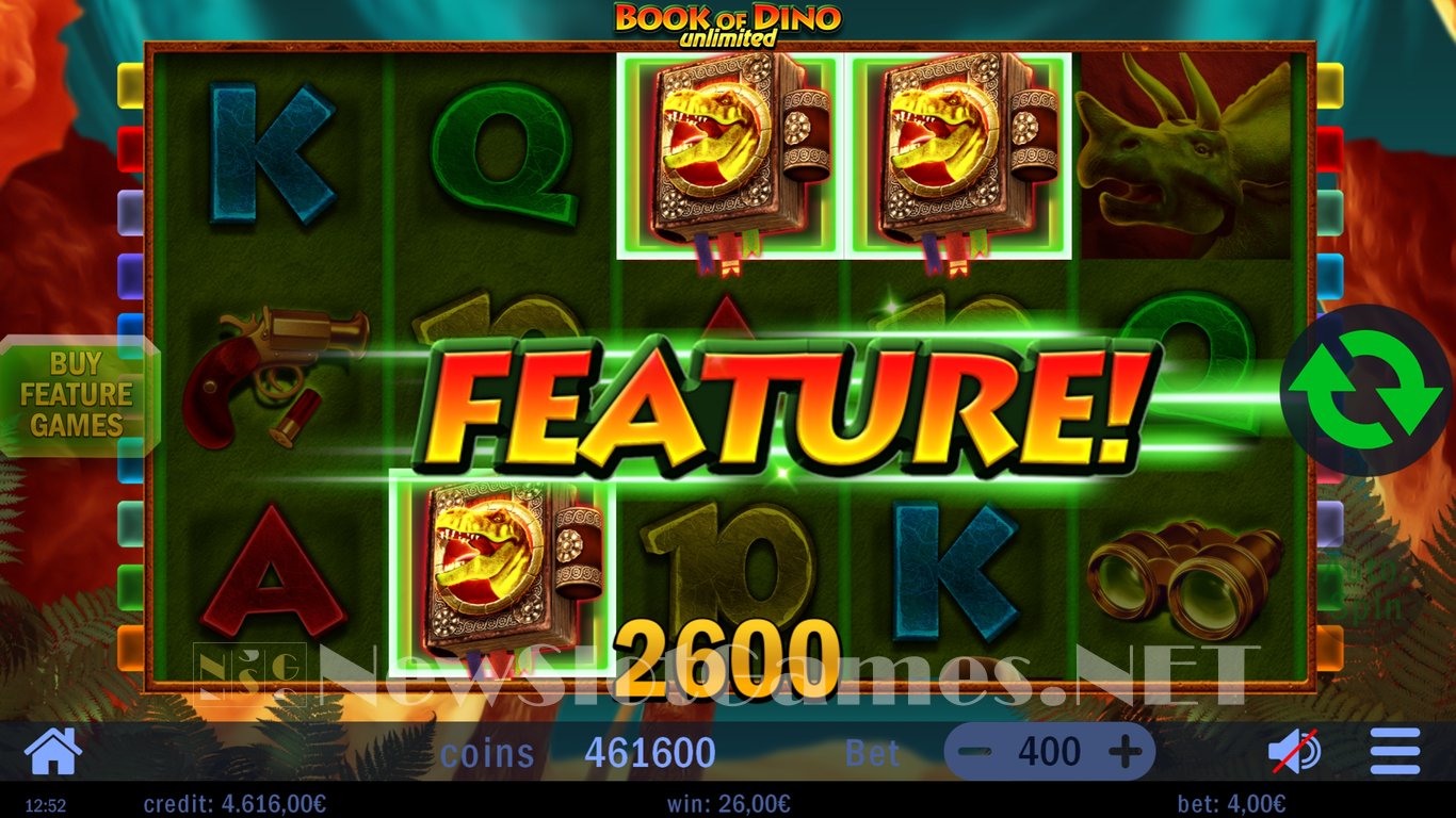 Book of Dino Unlimited Slot Slot Image in Demo - pic. 10