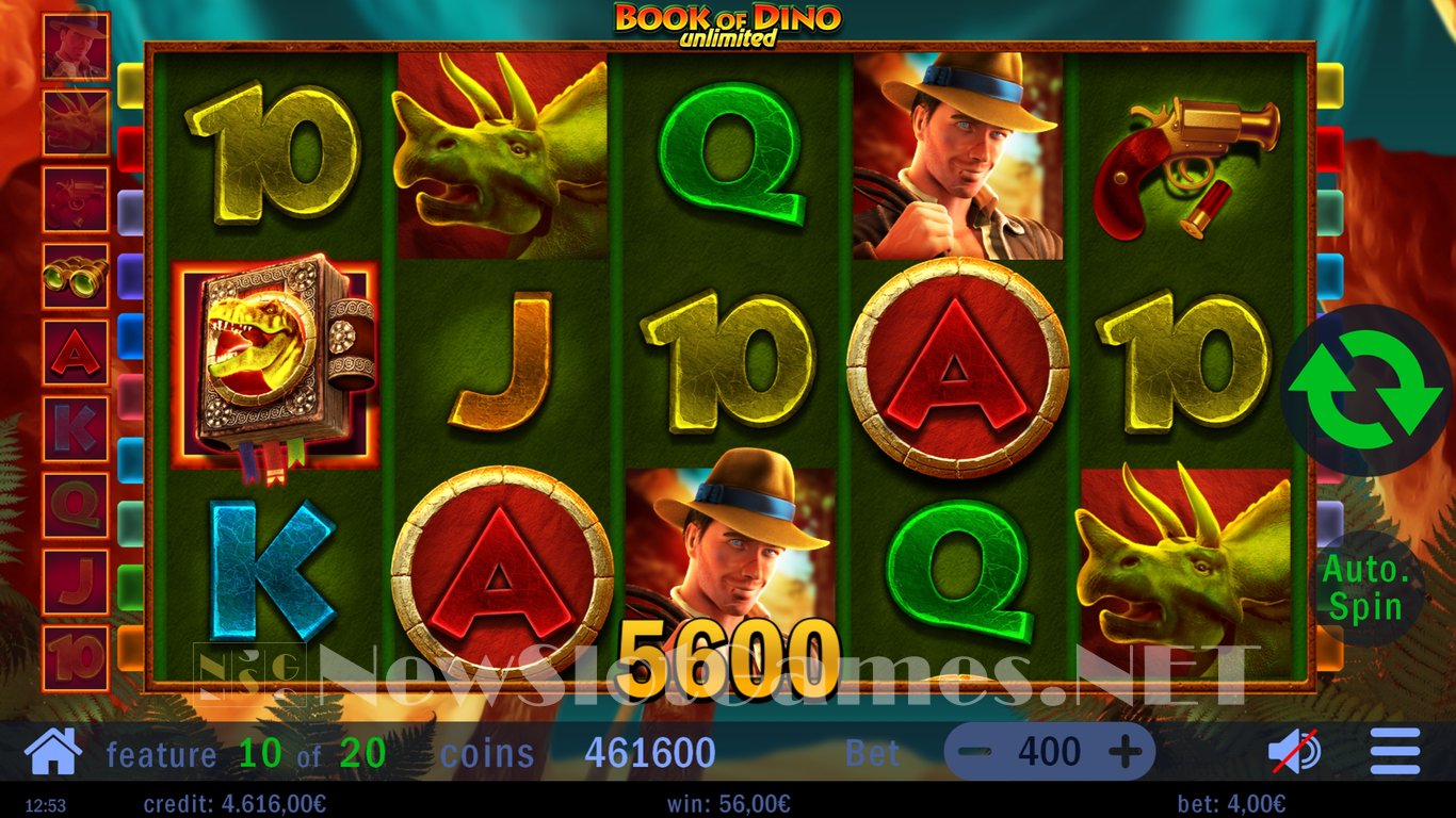 Book of Dino Unlimited Slot Slot Image in Demo - pic. 16