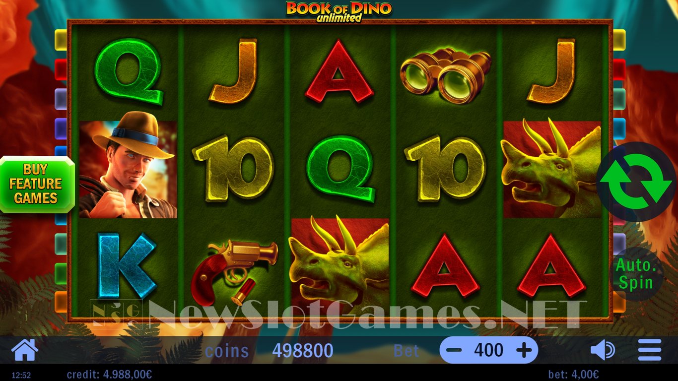Book of Dino Unlimited Slot Slot Image in Demo - pic. 2