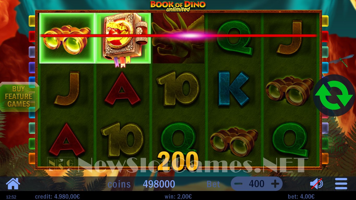Book of Dino Unlimited Slot Slot Image in Demo - pic. 6