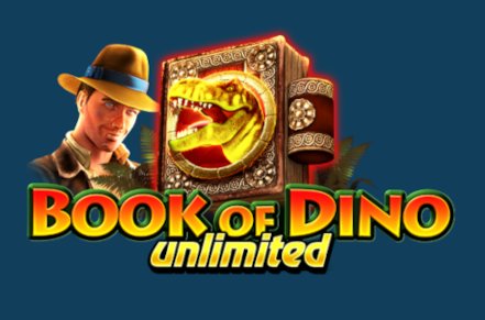 Book of Dino Unlimited Slot Logo