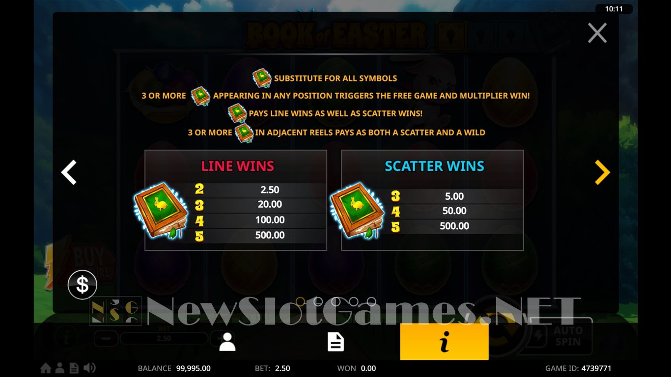 Book of Easter Slot Slot Image in Demo - pic. 4