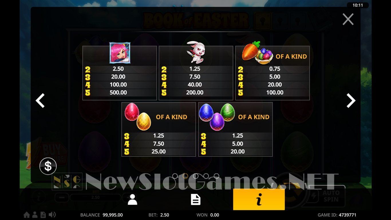 Book of Easter Slot Slot Image in Demo - pic. 5