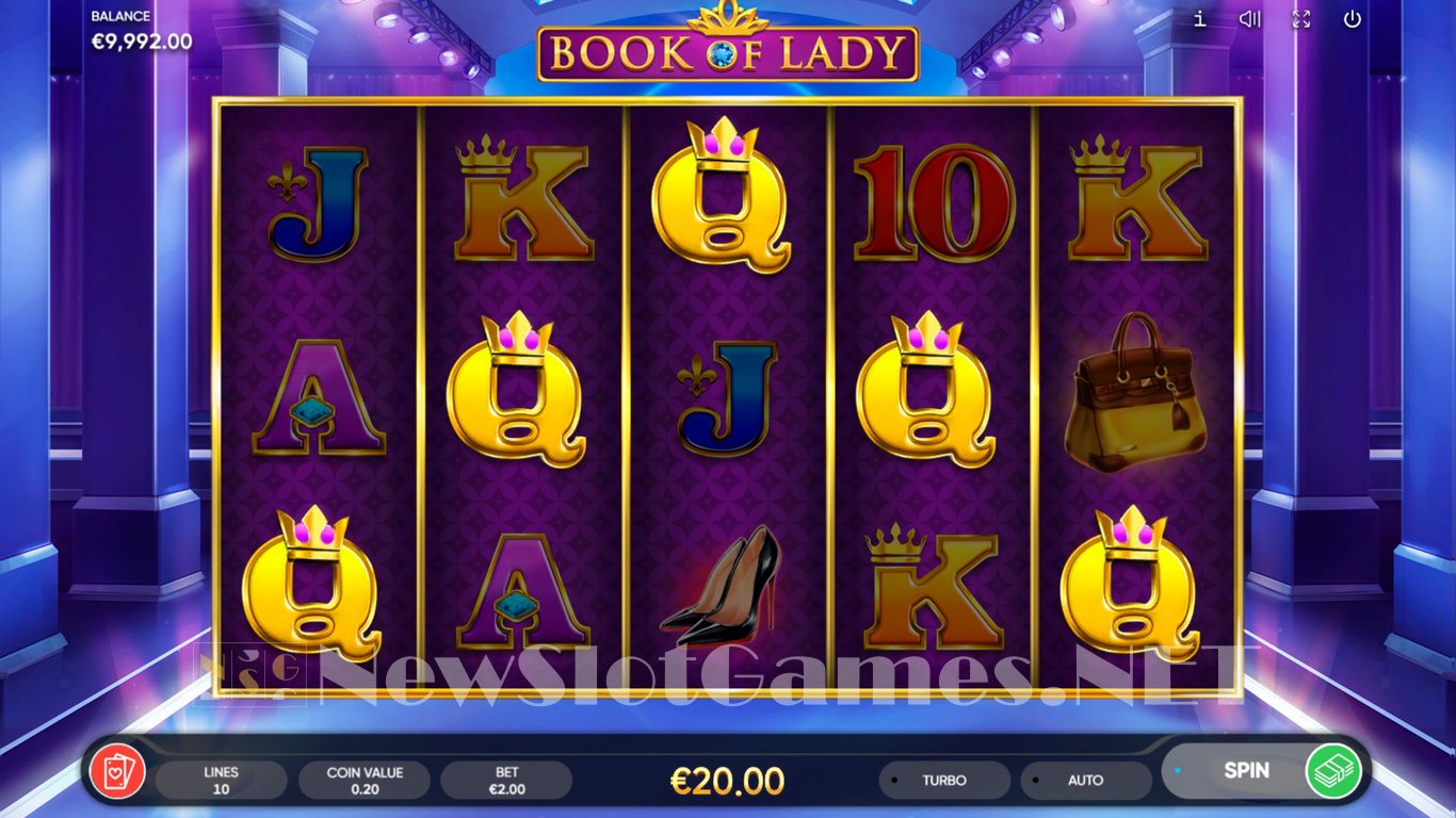 Book of Lady Slot Slot Image in Demo - pic. 6