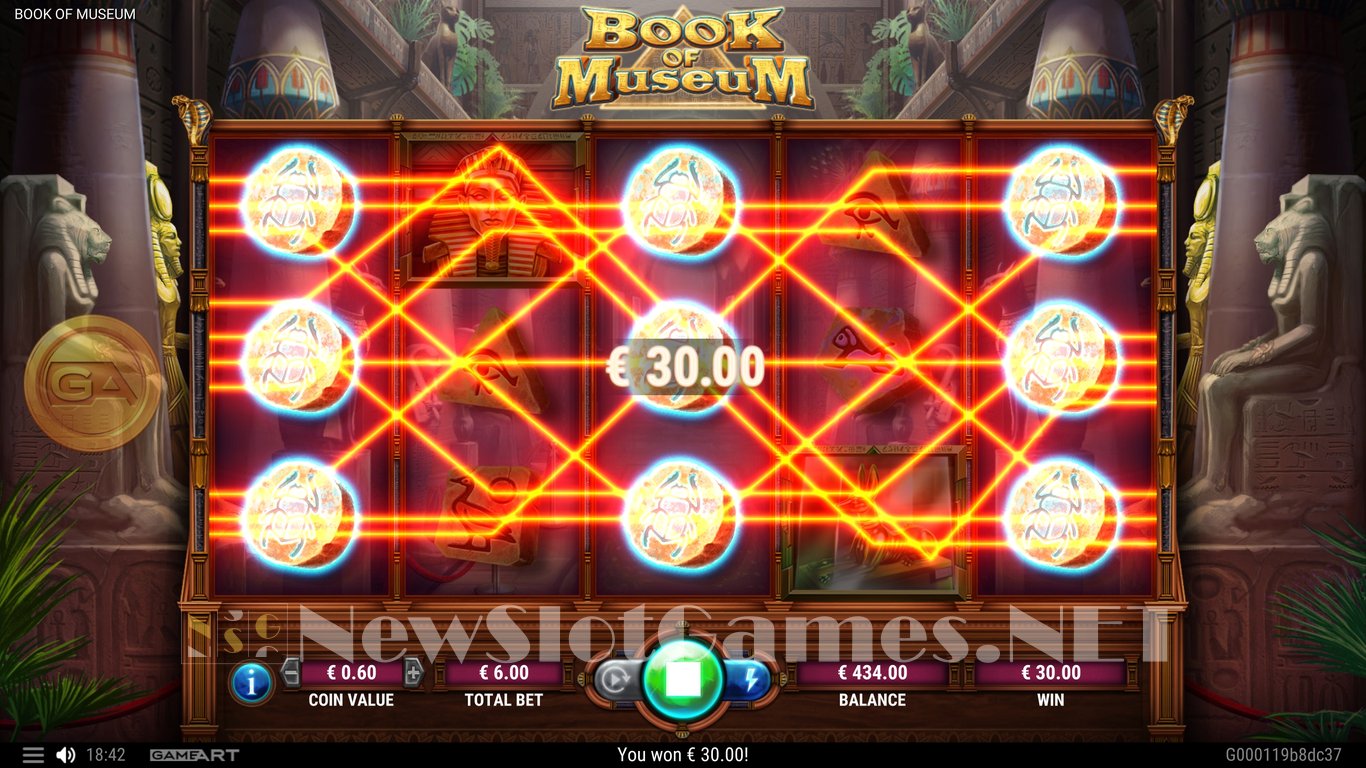 Book of Museum Slot Slot Image in Demo - pic. 10