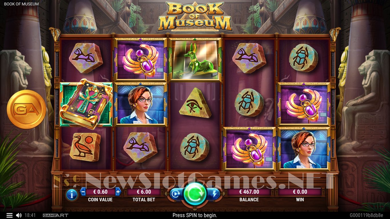 Book of Museum Slot Slot Image in Demo - pic. 3