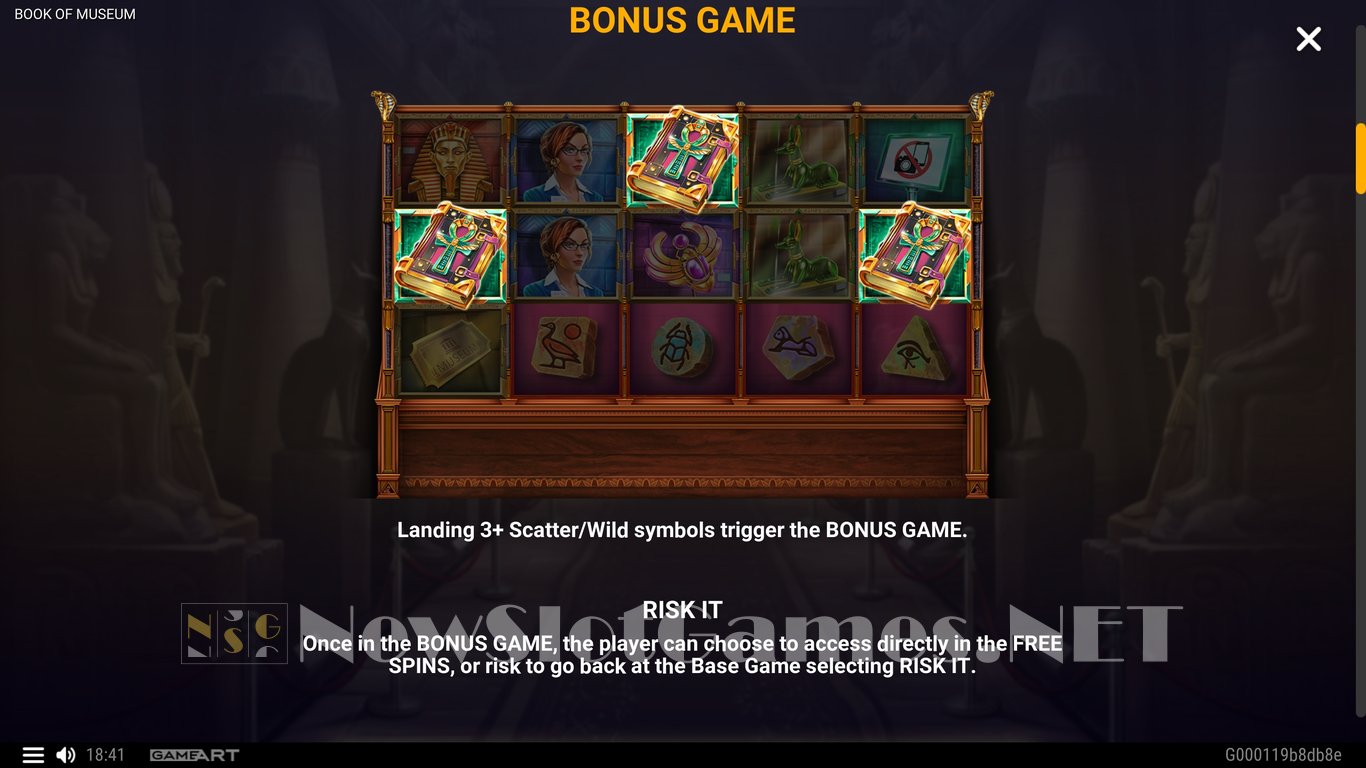 Book of Museum Slot Slot Image in Demo - pic. 5