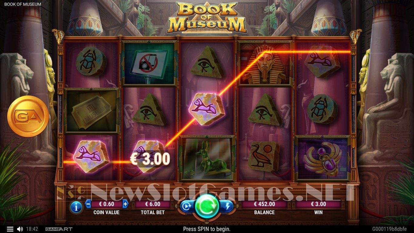 Book of Museum Slot Slot Image in Demo - pic. 8