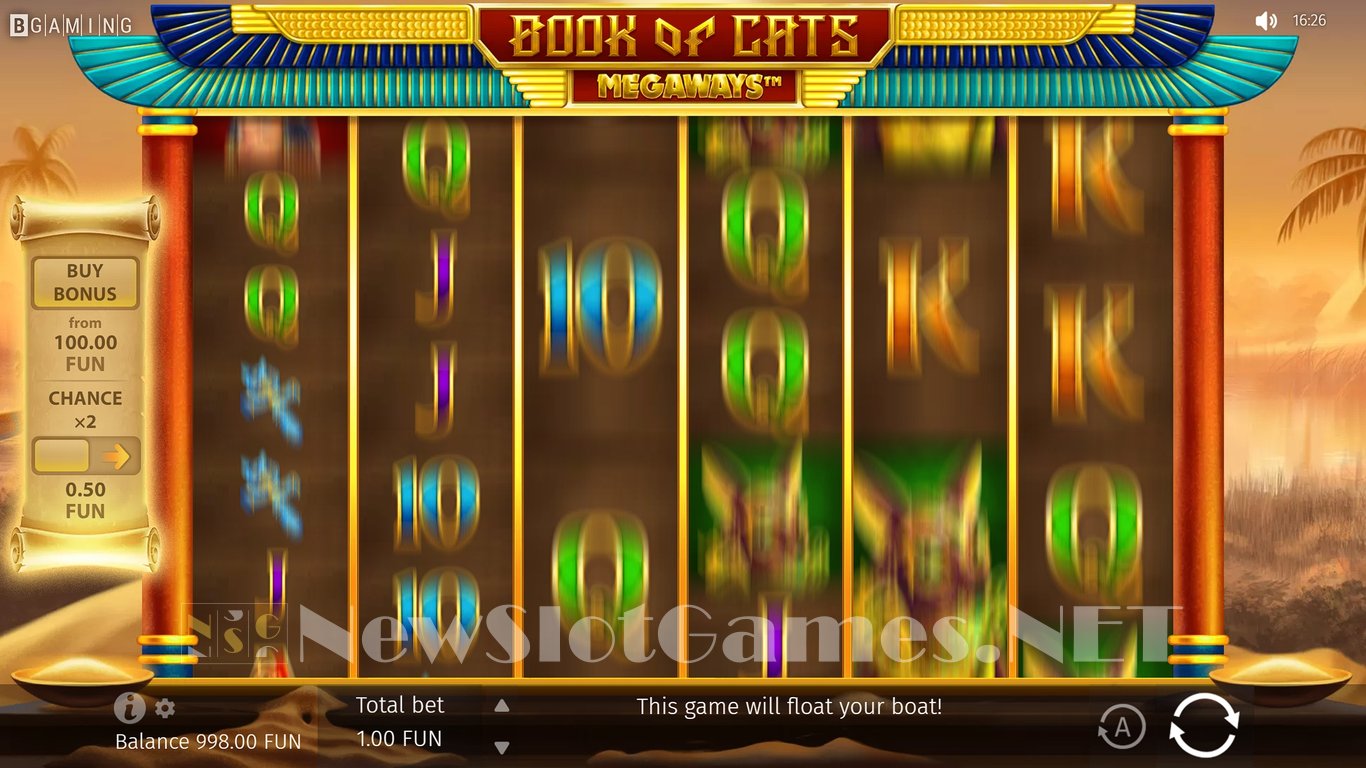 Book of Cats Megaways Slot Slot Image in Demo - pic. 2