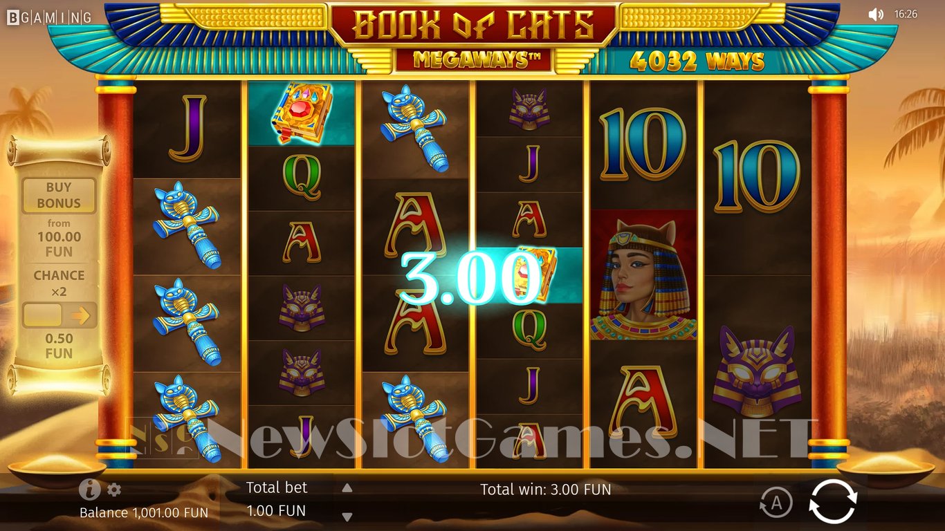 Book of Cats Megaways Slot Slot Image in Demo - pic. 3