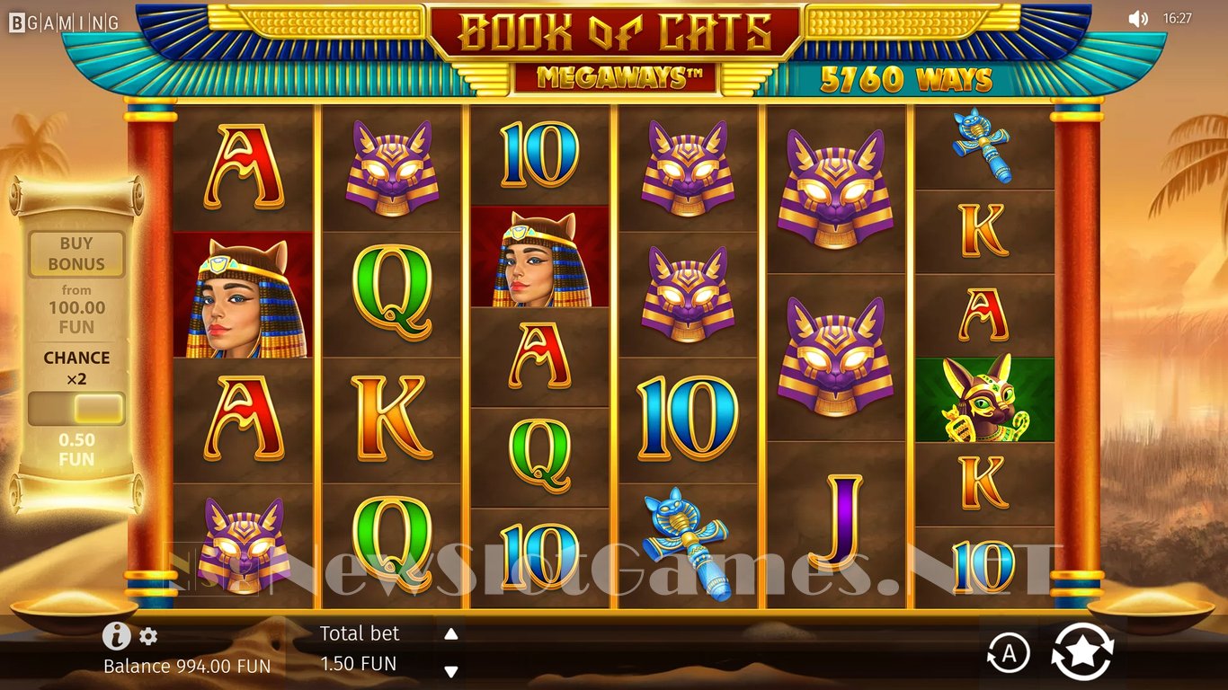 Book of Cats Megaways Slot Slot Image in Demo - pic. 8