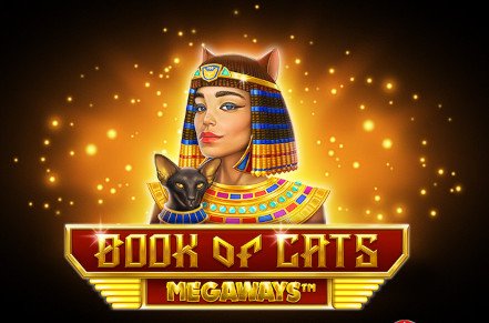 Book of Cats Megaways Slot Logo