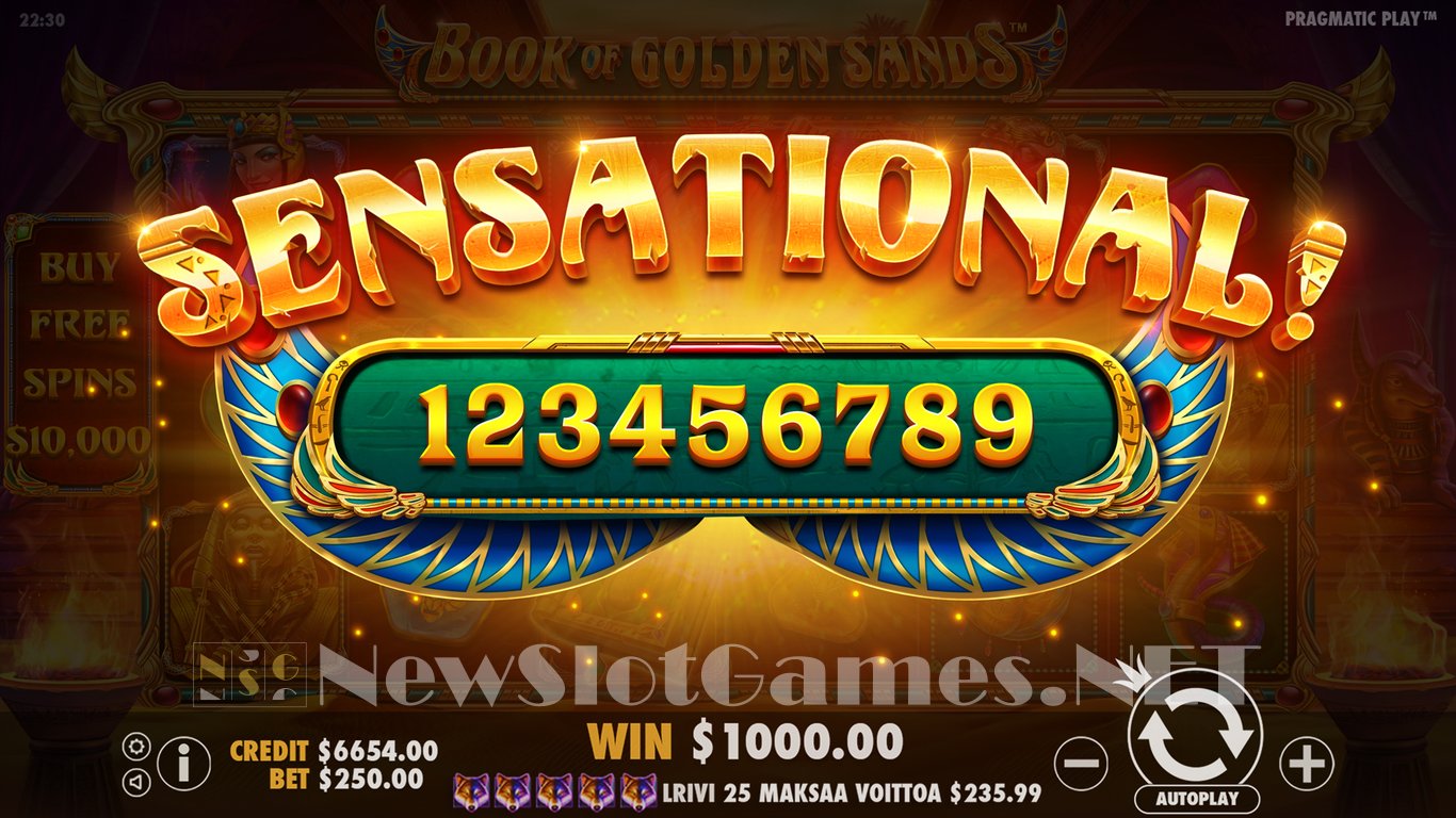 Book of Golden Sands Slot Slot Image in Demo - pic. 6