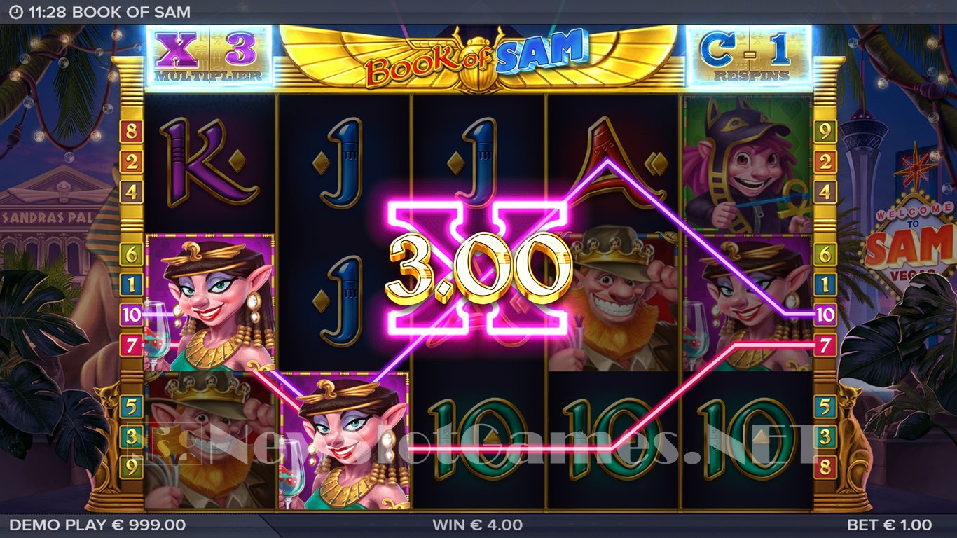 Book of Sam Slot Demo Image