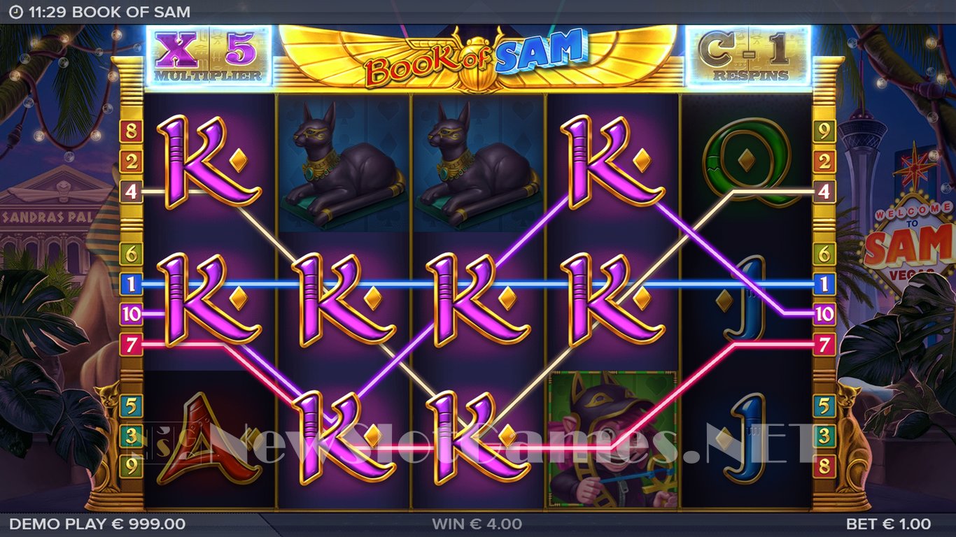 Book of Sam Slot Slot Image in Demo - pic. 4