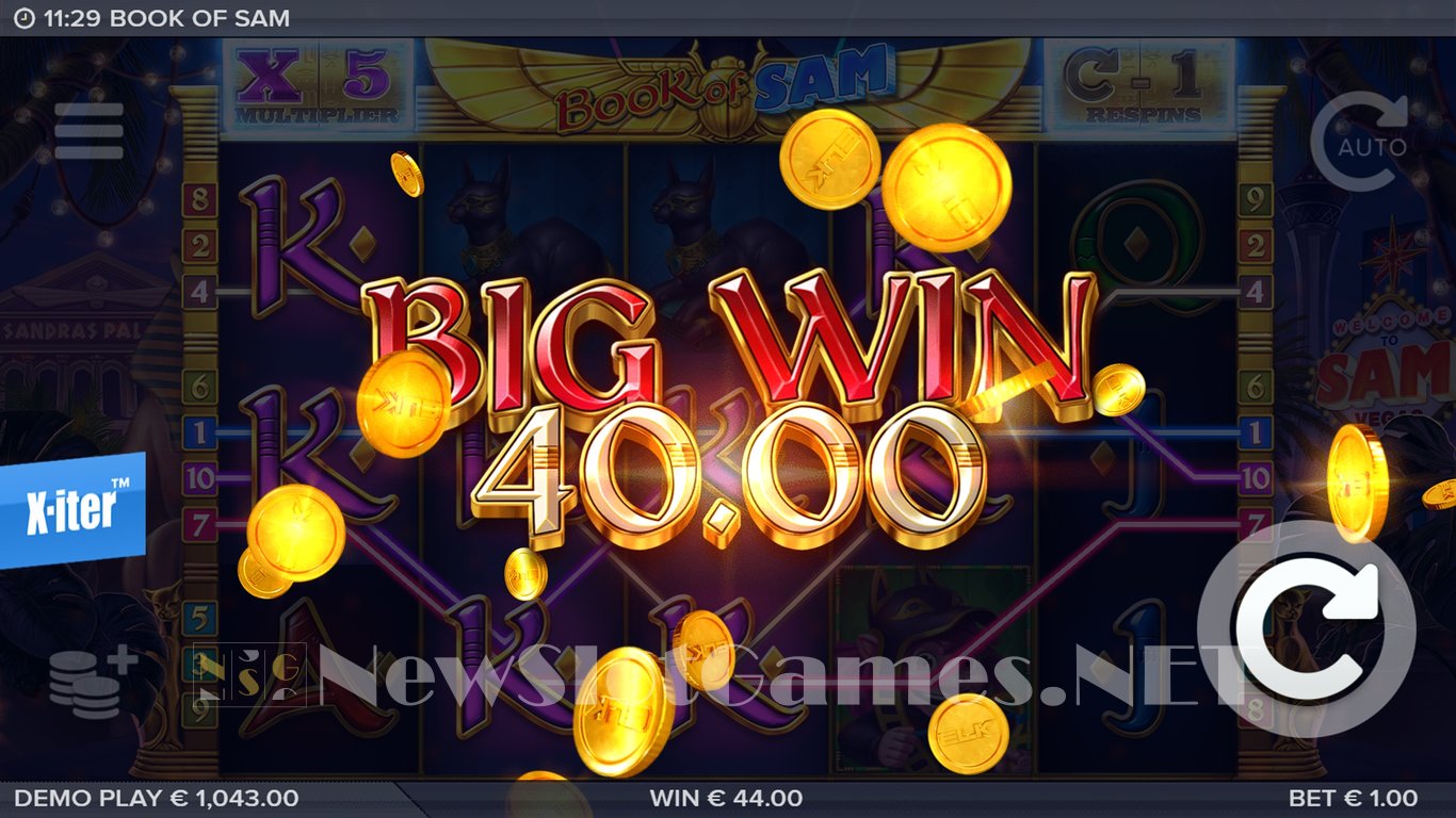 Book of Sam Slot Slot Image in Demo - pic. 5