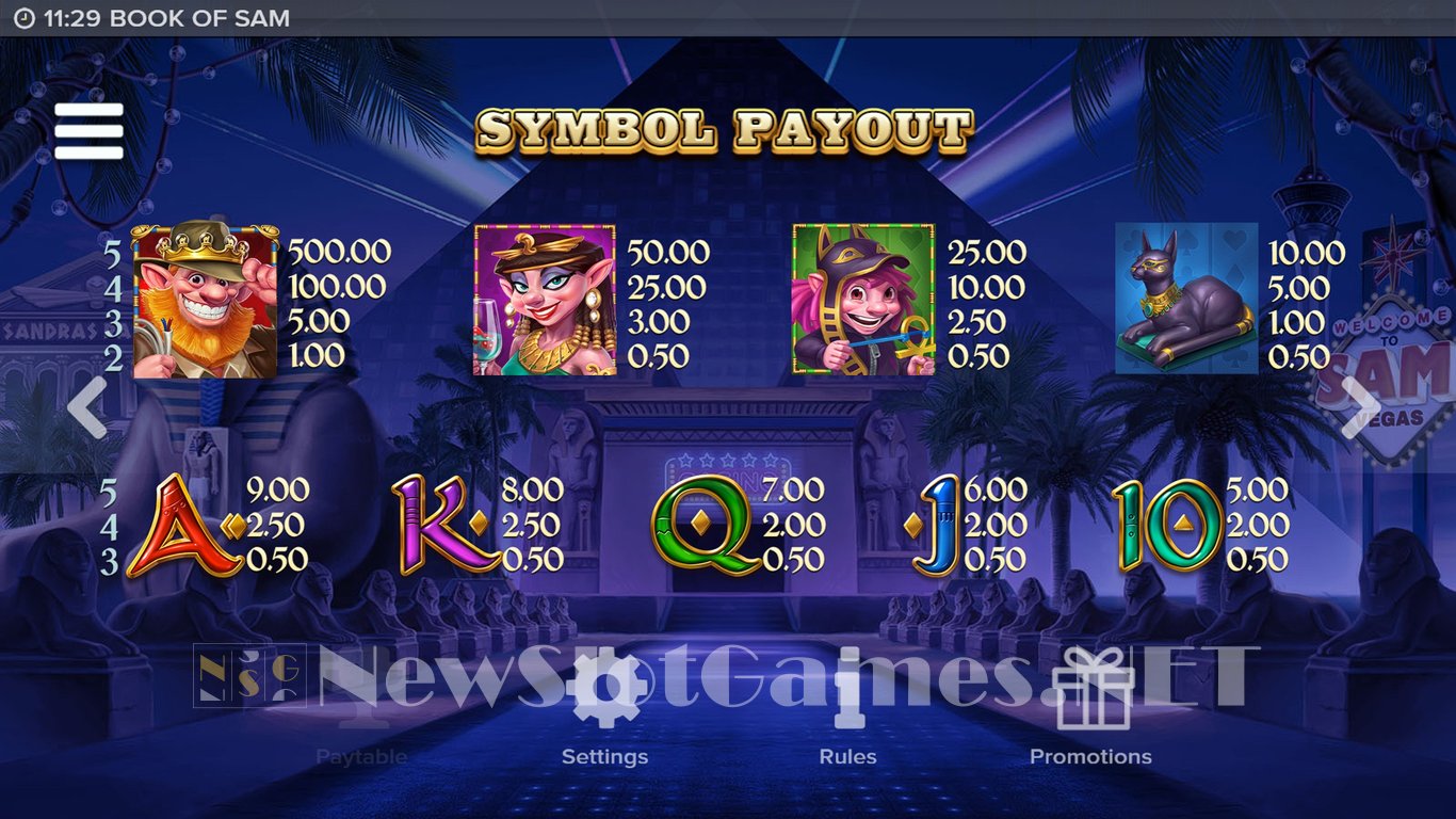 Book of Sam Slot Slot Image in Demo - pic. 8