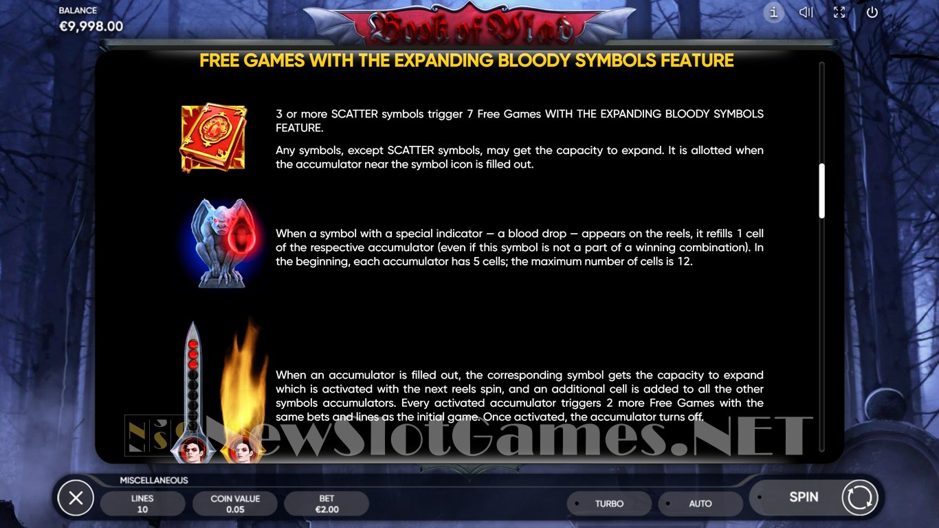 Book of Vlad Slot Slot Image in Demo - pic. 5