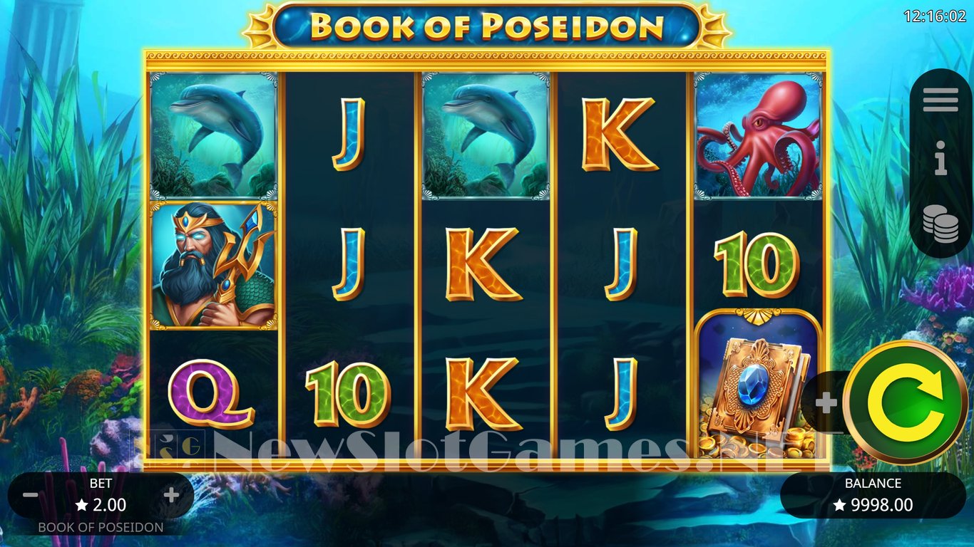 Book of Poseidon Slot Slot Image in Demo - pic. 2