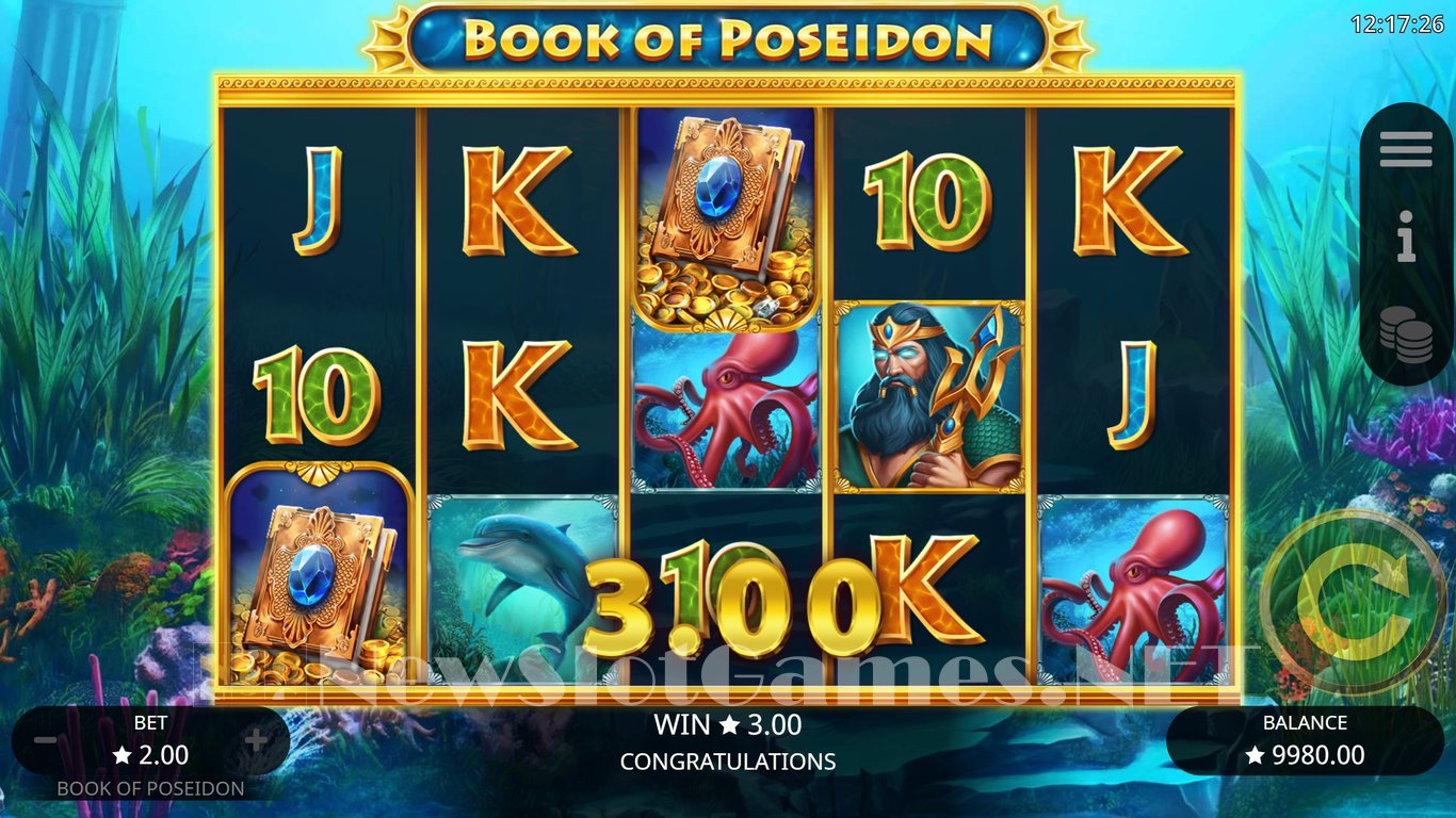 Book of Poseidon Slot Slot Image in Demo - pic. 4