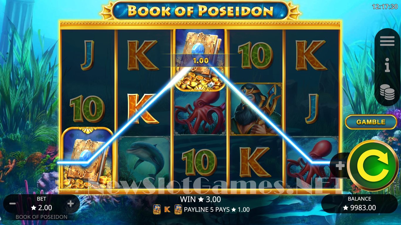 Book of Poseidon Slot Slot Image in Demo - pic. 5