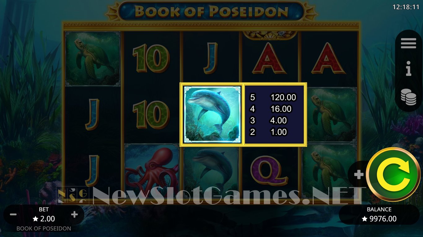 Book of Poseidon Slot Slot Image in Demo - pic. 7
